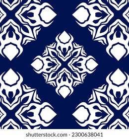 patrón floral abstracto geométrico fresco