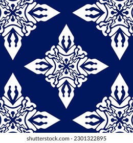 patrón floral abstracto geométrico fresco