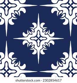 geometric cool abstract floral pattern