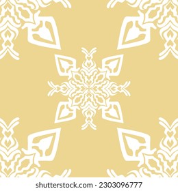 geometric cool abstract floral pattern