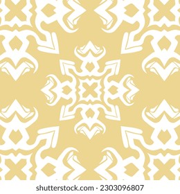 geometric cool abstract floral pattern