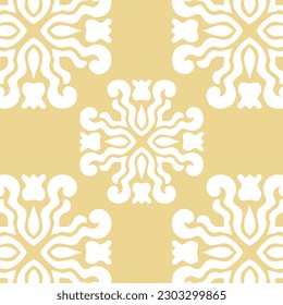 geometric cool abstract floral pattern