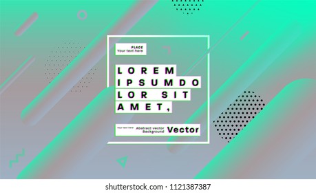 Fondo geométrico de la cubierta con formas abstractas de líquido líquido dinámico fluido. Ilustración del vector