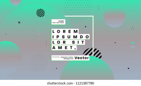 Fondo geométrico de la cubierta con formas abstractas de líquido líquido dinámico fluido. Ilustración del vector