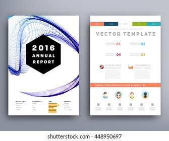 Geometric Cover Background, Brochure Template Layout for Annual Report or Business Design. A4 Booklet. Triangular or Polygonal Structures. Vector Illustration.