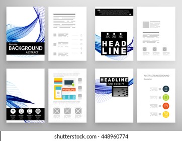 Fondo de la cubierta geométrica, diseño de plantilla de folleto para el informe anual o el diseño empresarial. Folleto A4. Estructuras triangulares o poligonales. Ilustración vectorial.