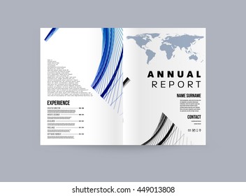 Fondo de la cubierta geométrica, diseño de plantilla de folleto para el informe anual o el diseño empresarial. Folleto A4. Estructuras triangulares o poligonales. Ilustración vectorial.