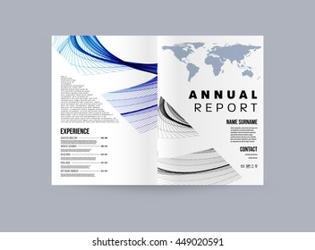 Geometrischer Cover-Hintergrund, Broschüren-Template-Layout für Geschäftsbericht oder Business Design. A4-Broschüre. Dreieckige oder polygonale Strukturen. Vektorgrafik.