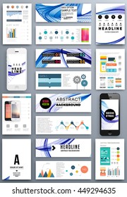 Geometric Cover Background, Brochure Template Layout for Annual Report or Business Design. A4 Booklet. Triangular or Polygonal Structures. Vector Illustration.
