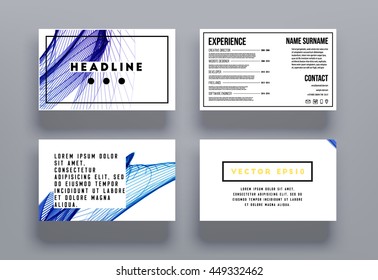 Geometric Cover Background, Brochure Template Layout for Annual Report or Business Design. A4 Booklet. Triangular or Polygonal Structures. Vector Illustration.
