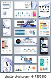 Geometric Cover Background, Brochure Template Layout for Annual Report or Business Design. A4 Booklet. Triangular or Polygonal Structures. Vector Illustration.