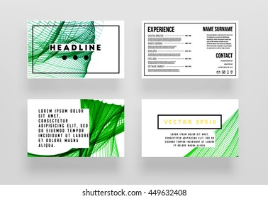 Fondo de la cubierta geométrica, diseño de plantilla de folleto para el informe anual o el diseño empresarial. Folleto A4. Estructuras triangulares o poligonales. Ilustración vectorial.