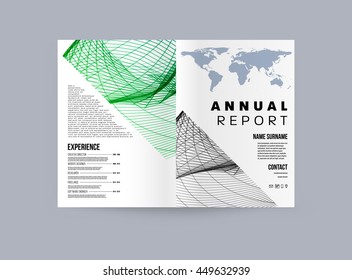 Fondo de la cubierta geométrica, diseño de plantilla de folleto para el informe anual o el diseño empresarial. Folleto A4. Estructuras triangulares o poligonales. Ilustración vectorial.