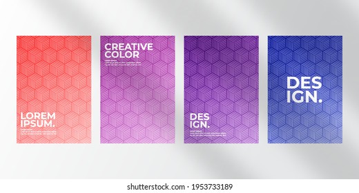 Geometric cover background pattern. colorful background cover. rochures, posters, covers, notebooks, magazines, banners, flyers and cards.