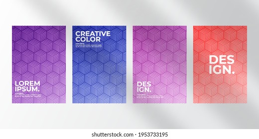 Geometric cover background pattern. colorful background cover. rochures, posters, covers, notebooks, magazines, banners, flyers and cards.
