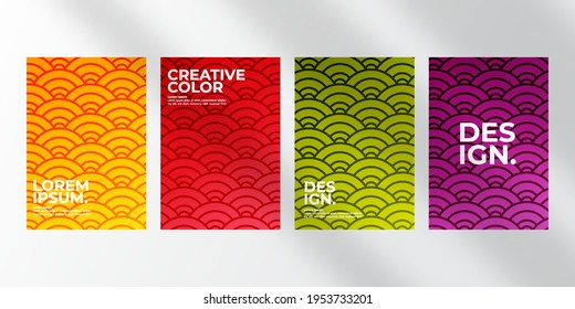 Geometric cover background pattern. colorful background cover. rochures, posters, covers, notebooks, magazines, banners, flyers and cards.