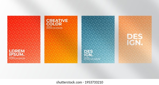 Geometric cover background pattern. colorful background cover. rochures, posters, covers, notebooks, magazines, banners, flyers and cards.