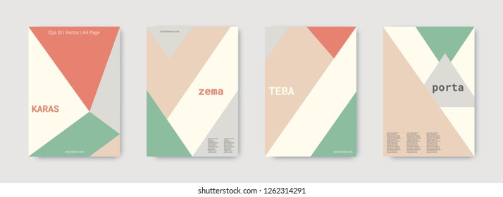 Geometric cover. Shapes patterns. Blue, pink, gold, white, bright business concept. Triangle design template. Colorful set of vector graphic design covers. Cool geometric cover. Futuristic triangle.