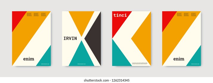 Geometric cover. Shapes patterns. Pink, gold, white, bright business concept. Triangle design template. Colorful set of vector graphic design covers. Cool geometric cover. Futuristic triangle.