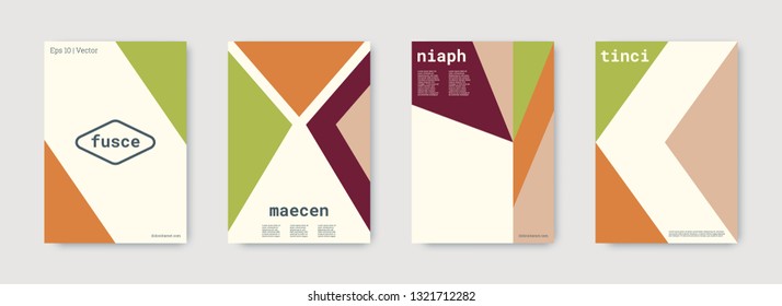 Geometric cover. Shapes patterns. Purple, pink, green, bright business concept. Triangle design template. Colorful set of vector graphic design covers. Cool geometric cover. Futuristic triangle.