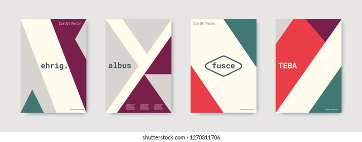 Geometric cover. Shapes patterns. Violet, pink, white, bright business concept. Triangle design template. Colorful set of vector graphic design covers. Cool geometric cover. Futuristic triangle.