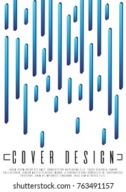 Geometric coverage corporate style.  Set of sheets A4.  Can be used for poster, brochure, magazine, card, book, flyer, banner, anniversary. Trendy corporate style.
