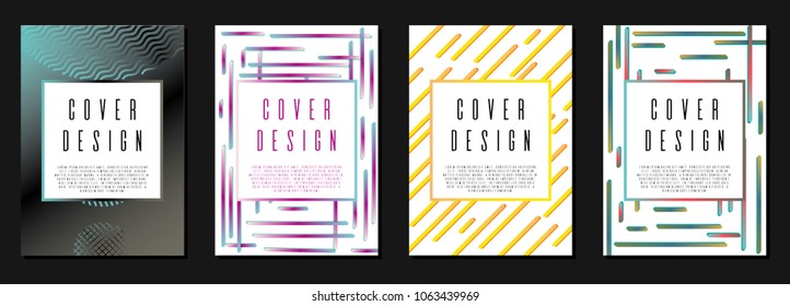 Geometric coverage corporate style.  Text frame surface. Can be used for poster, brochure, magazine, card, book, flyer, banner, anniversary
 Trendy corporate style.