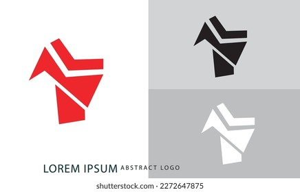 Geometric cube logo.vector illustration design, curve line art. colorful business abstract logo icon design template.Design elements with business card template.graphic elements for company logo.