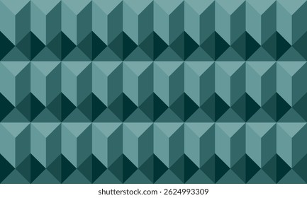Geometric cube seamless pattern Abstract background Vector