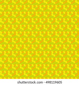 geometric cube seamless pattern.Fashion graphic design.Vector illustration. Background design. Modern stylish abstract texture. Template for print, textile, wrapping and decoration
