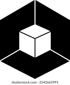 Patrón de signo de cubo geométrico. Diseño gráfico de moda. Ilustración vectorial. Diseño de fondo. Textura abstracta con estilo moderno. Plantilla para impresión,
