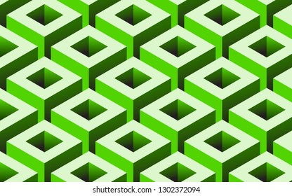 Geometric Cubes Background