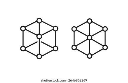 Geometric Cubes with Nodes Representing Connectivity
