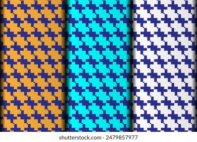 Geometric customize background style vector pattern design template.