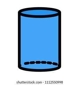 Geometric Cylinder Shape