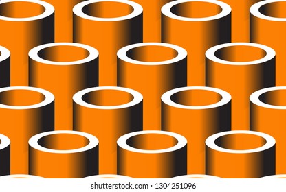 Geometric Cylinders Background