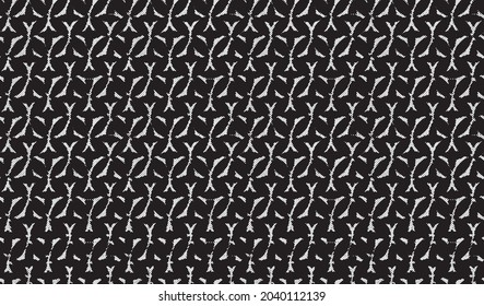 
Geometric damask seamless pattern with grunge texture