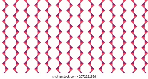 Geometric decoration element. Modern vector design element. Vector fabric seamless pattern.