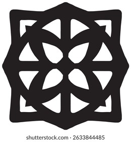 Elemento 7 Do Ornamento Da Decoração Geométrica Para O Gráfico Do Design