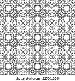 Patrón de lujo de arte decorativo geométrico