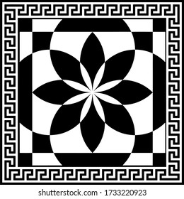 geometric decorative china ornament pattern
