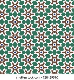 Geometric decorative pattern
