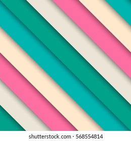geometric decorative seamless background. striped pattern. Vector illustration