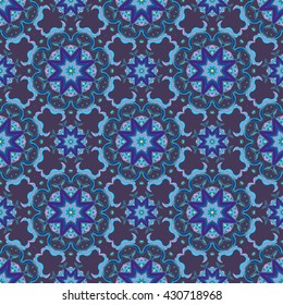 geometric decorative seamless pattern 