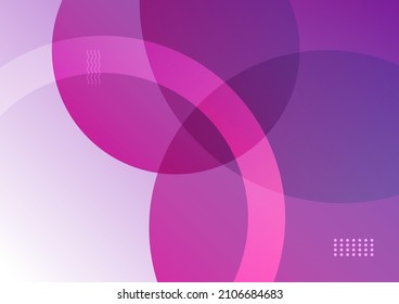 Geometric design abstract background - circles