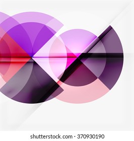 Abstrakter Hintergrund Geometrisches Design - Kreise