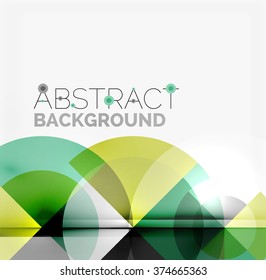 Abstrakter Hintergrund Geometrisches Design - Kreise