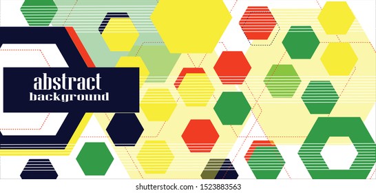 geometric design abstract background colourfull