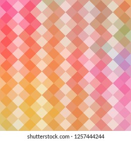 Geometric design abstract background Mosaic, colorful futuristic background, geometric square pattern . The effect of stained glass. EPS 10 Vector