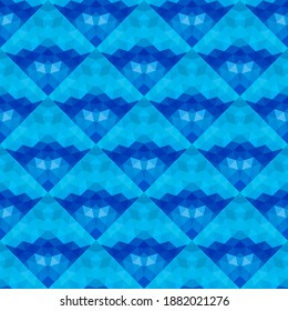 Geometric design. Abstract geometric seamless pattern. Seamless patterns. Colorful gradient mosaic background. Mosaic texture. EPS 10 Vector